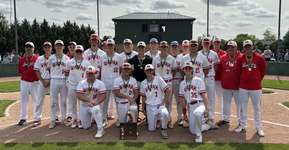 Baseball: 2025 District Champions! Wapakoneta 3 Columbian 0!