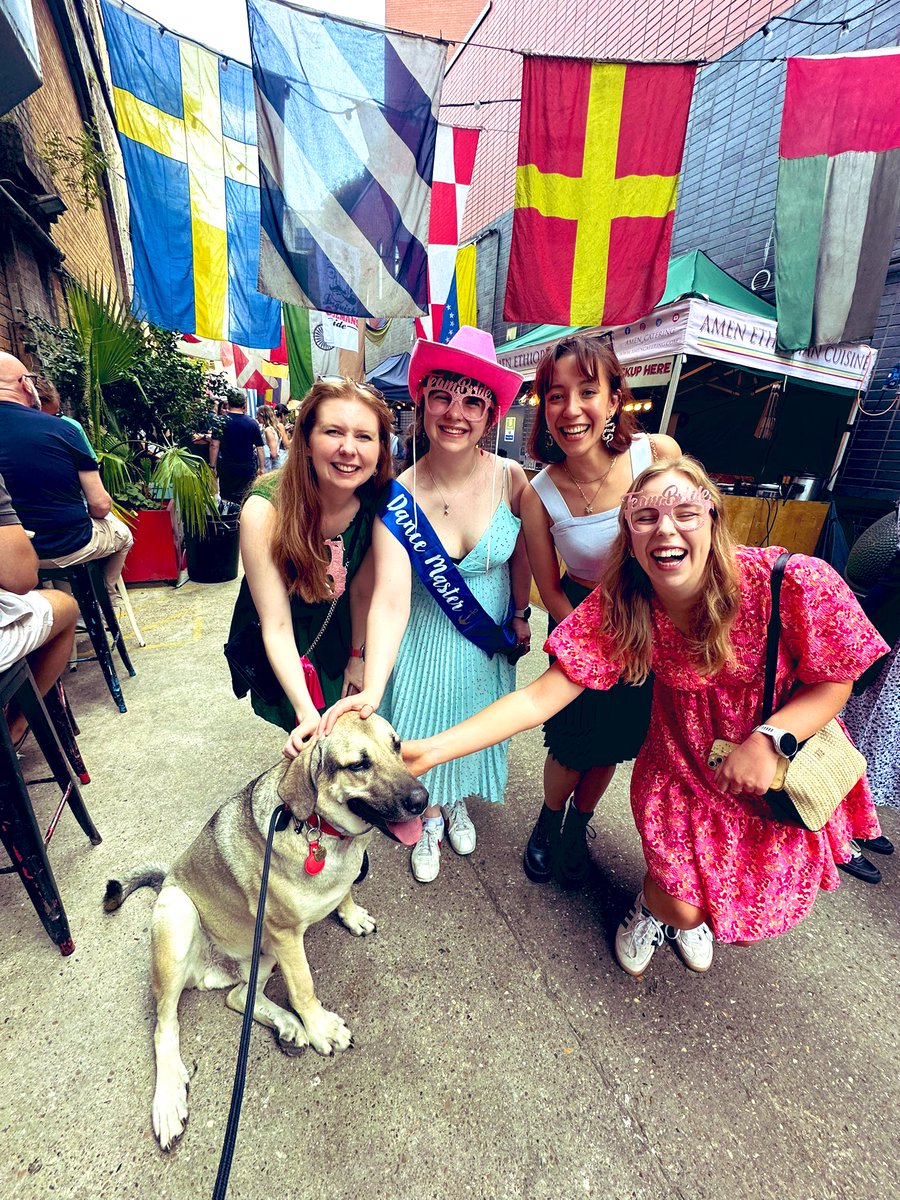 London girls love my Turkish dog