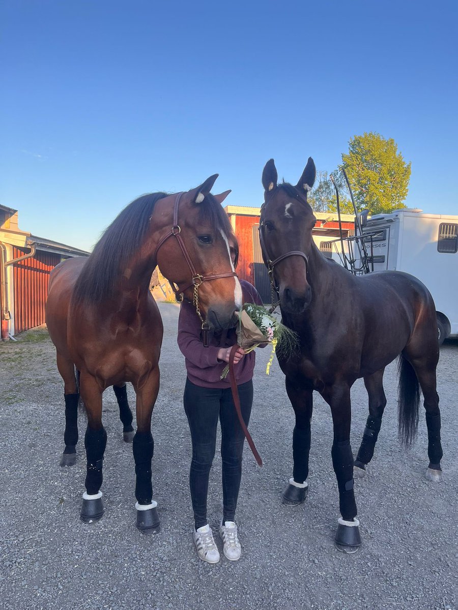 En nöjd Dark Photon (och ännu nöjdare resesällskap) hemma igen ✨🥇