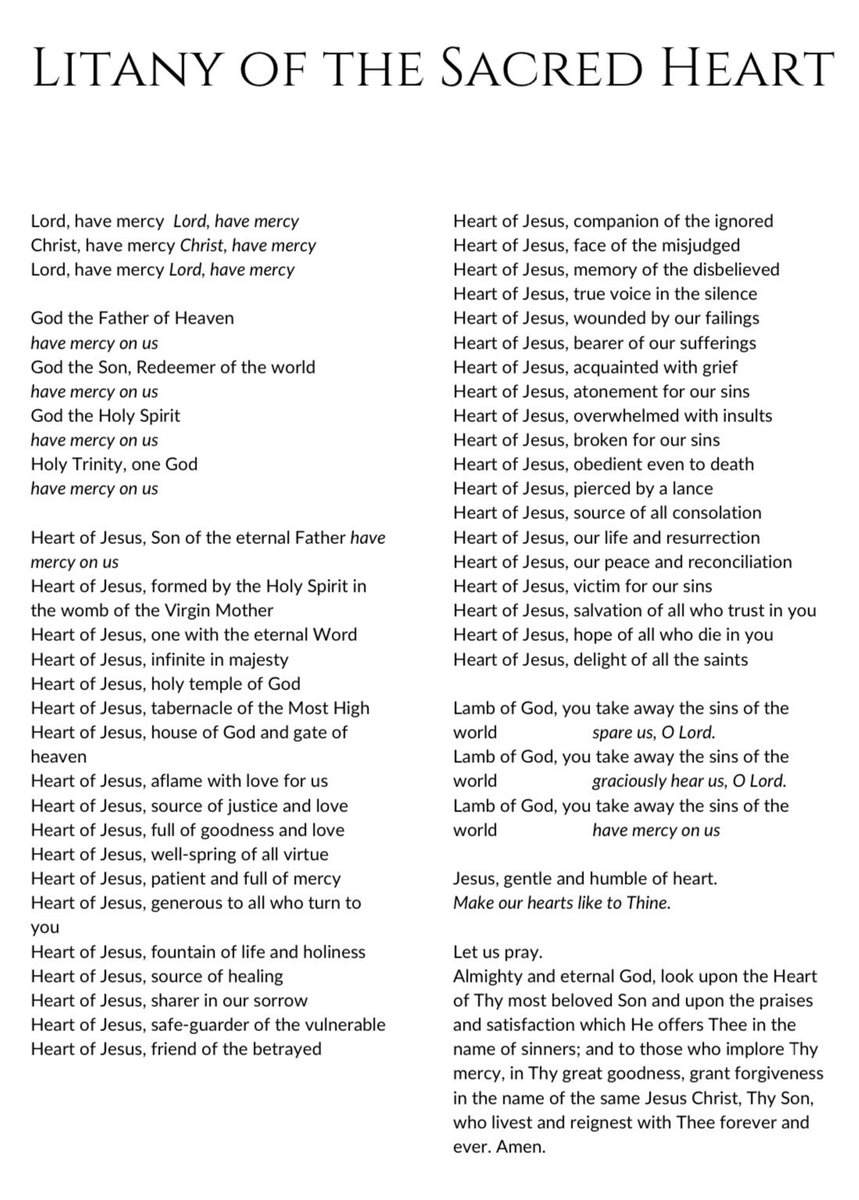 The Litany of the Sacred Heart of Jesus was approved for public use in 1899 by Pope Leo XIII. 

It is actually a synthesis of several other litanies dating back to the 17th century.  The litany is composed of thirty-three invocations, one for each year of the life of Jesus