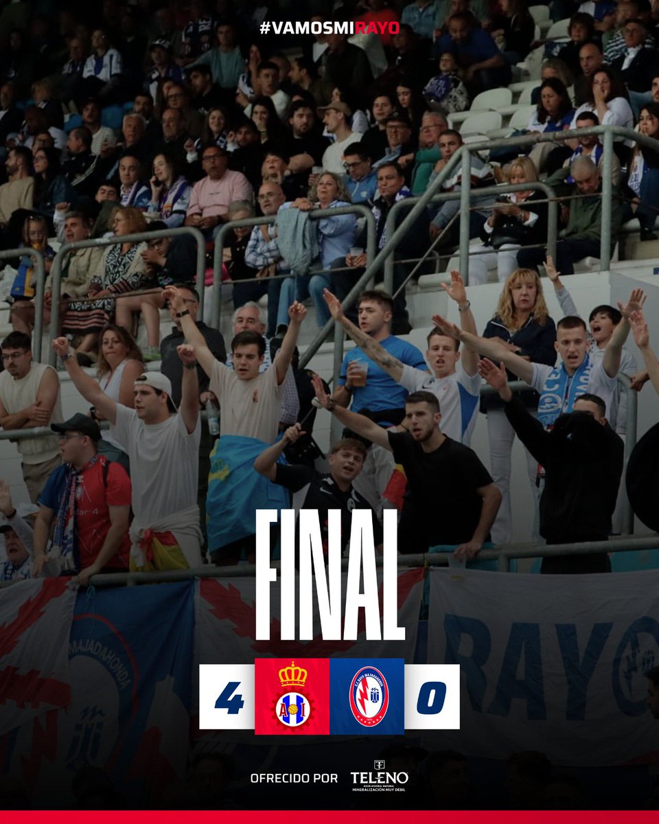 CF Rayo Majadahonda 🤍⚡️💙 (@rmajadahonda) on Twitter photo FINAL | <a href="/RealAvilesInd/">Real Avilés Industrial</a> 4️⃣-0️⃣ Rayo Majadahonda
#RealAvilésRayoMajadahonda ⚽️
#VamosMiRayo⚡️ FINAL | <a href="/RealAvilesInd/">Real Avilés Industrial</a> 4️⃣-0️⃣ Rayo Majadahonda
#RealAvilésRayoMajadahonda ⚽️
#VamosMiRayo⚡️