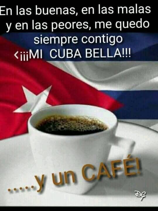 Siempre contigo #Cuba 🇨🇺,en las buenas y en las malas. #CiegodeAvila #CiegoEn26 #LatirAvileño #SinPerderUnDía <a href="/DiazCanelB/">Miguel Díaz-Canel Bermúdez</a> <a href="/DrRobertoMOjeda/">Dr. Roberto Morales Ojeda</a> <a href="/PartidoPCC/">Partido Comunista de Cuba</a> <a href="/AlfreMene37409/">Alfre Menendez</a> <a href="/JHGcasanova/">julio Heriberto Gómez Casanova</a> <a href="/CedenoPazo/">Lianet Pazo Cedeño</a>