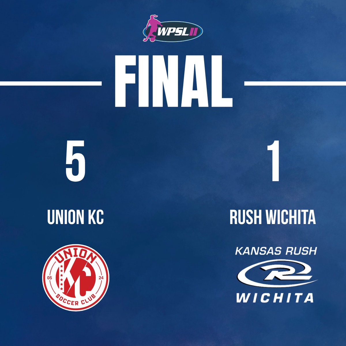 Union KC @wpsldivisionii Red team takes home their first win of the season over @rushwichita 

⚽️⚽️ Emery Ruliffson
⚽️ Charlie Keefe
⚽️ Hailey Scheuer
⚽️ Lily Kytasaari