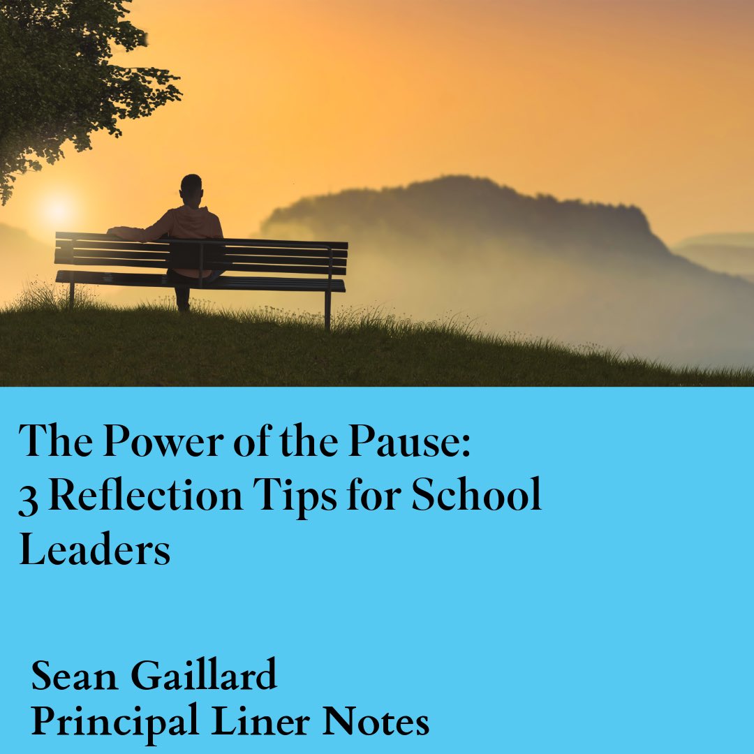 Sean Gaillard (@smgaillard) on Twitter photo Amid the chaos of the yearās end, I found clarity in a quiet hallway.
This reflection is personalāitās about health, leadership, and why we must pause before we power on.
3 tips for school leaders included.
Read here:
š principallinernotes.wordpress.com/2025/05/31/theā¦
#PrincipalLinerNotes Amid the chaos of the yearās end, I found clarity in a quiet hallway.
This reflection is personalāitās about health, leadership, and why we must pause before we power on.
3 tips for school leaders included.
Read here:
š principallinernotes.wordpress.com/2025/05/31/theā¦
#PrincipalLinerNotes