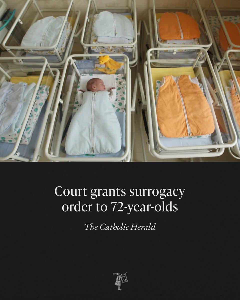 A 72-year-old British couple has been granted legal parenthood of a baby born via surrogacy in California—despite concerns they may not live to see the child reach adulthood.

Read here ➡️ heraldl.ink/court-surrogacy

#California #Surrogacy #Parenthood