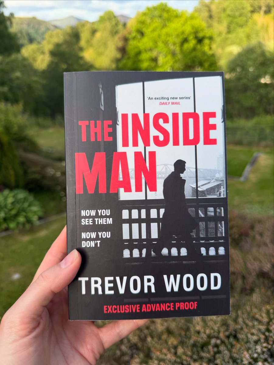 Heather Critchlow (@h_critchlow) on Twitter photo Taking THE INSIDE MAN outside! Loved the latest <a href="/TrevorWoodWrite/">Trevor Wood</a> - what a masterclass in character and human complexity - all wrapped up in a gripping thriller… out July! Taking THE INSIDE MAN outside! Loved the latest <a href="/TrevorWoodWrite/">Trevor Wood</a> - what a masterclass in character and human complexity - all wrapped up in a gripping thriller… out July!