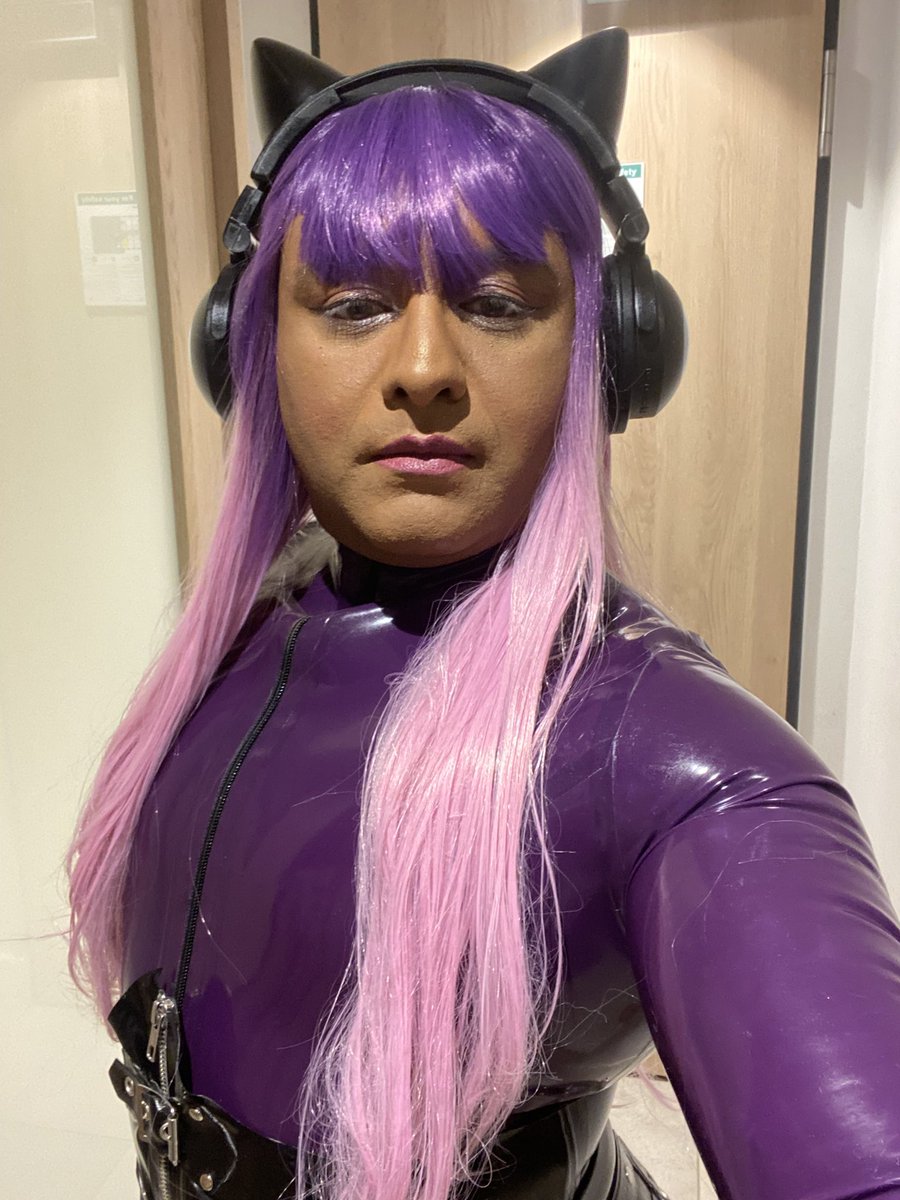 All ready for the <a href="/GermanFetBall/">German Fetish Ball</a> Fetish Ball 💜
