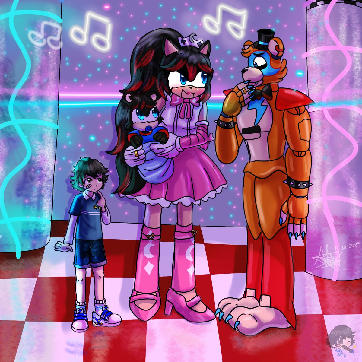 My dear family 
🩹🧑🏻🩵💙🔦⭐️♥️♥️🩷🦔🖤🌙⭐️🧡🩵💙🐻⚡️