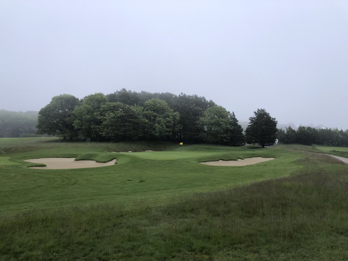 95 years later, the Donald Ross #2 Green at Hyannisport Club is officially open for business! <a href="/RonForse/">Ron Forse</a> <a href="/DonaldRossSocie/">Donald Ross Society</a> <a href="/masgolfconst/">Matthew Staffieri</a>