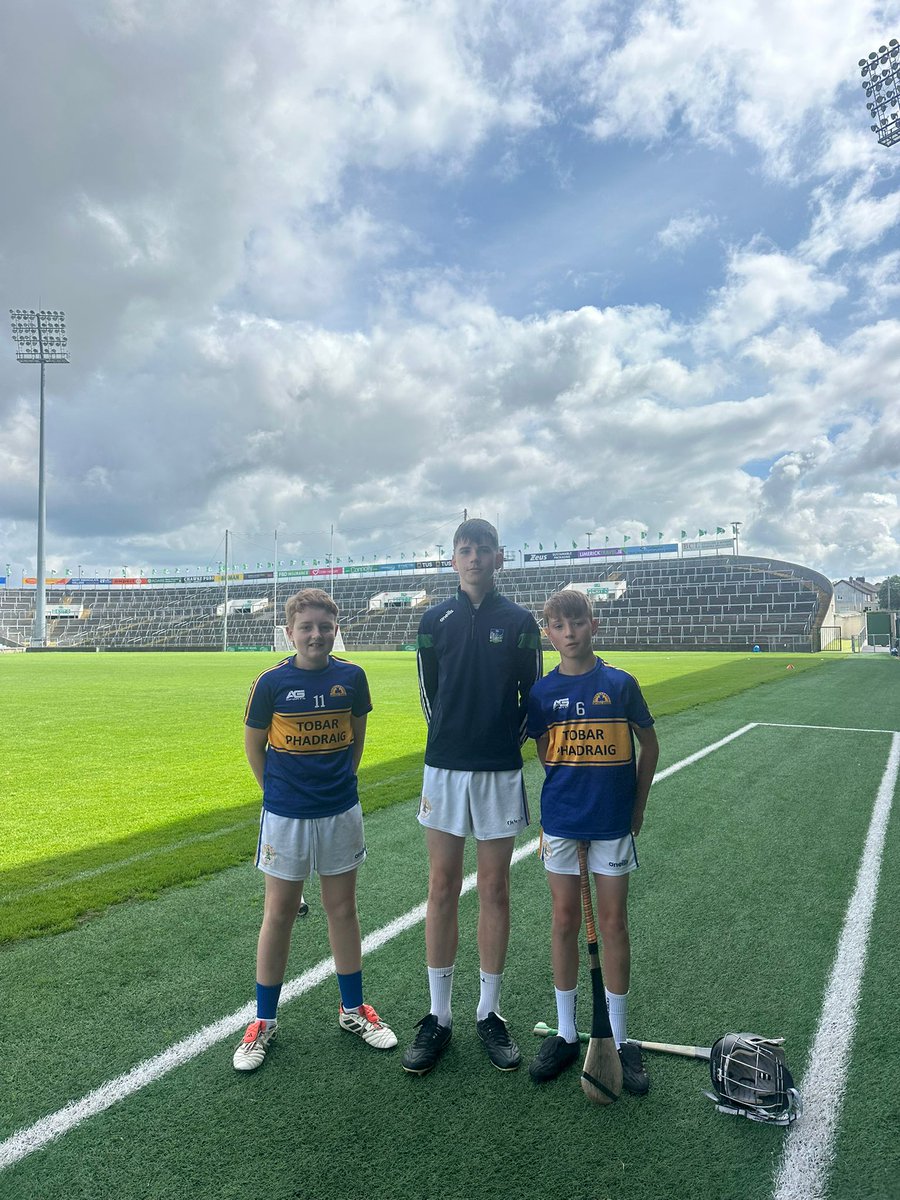 Well done to our 3 sixth class boys who were runners up in the County Skills final yesterday in the Gaelic Grounds - they improved their score from the City Qualifiers by 30 pts 👏🇺🇦👏 Congratulations to Doon &amp; best of luck in the Munster Final
