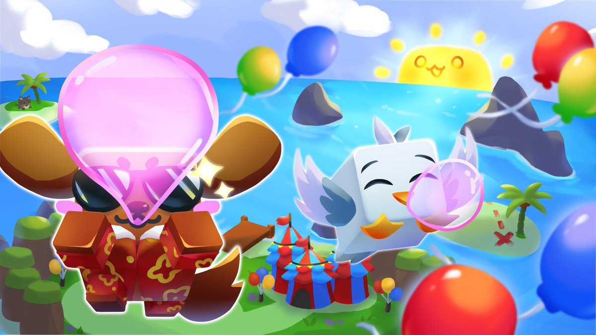 RumbleStudiosRB's tweet image. ⚓ Update 6 is here! ⚓
Check out Part 2 of the Beach Festival!
Explore the new island, discover new artifacts, dig up the Ancient Chest as a team, and check out the server events, login rewards, new wheel spin, new elixir, and new pets!
Use code "update6"!