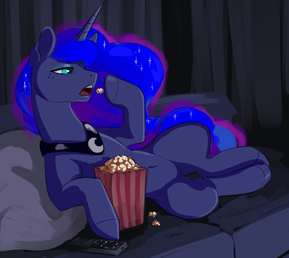 Today's sketch is simpler than usual - just a funny scene that came to mind