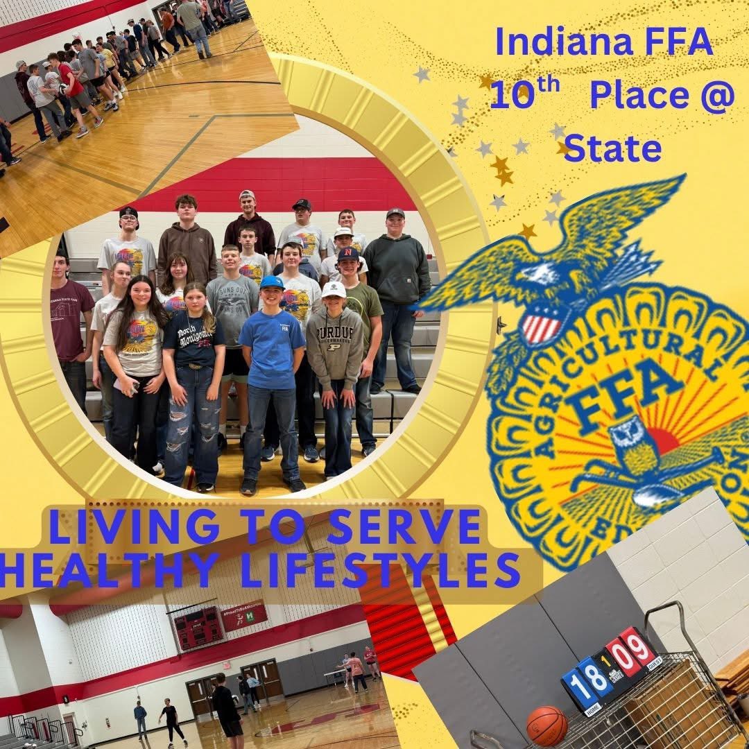 We are proud to share that North FFA has earned a GOLD ranking and been named a Superior Chapter by Indiana FFA through the National Chapter Award program.

Chapters are judged on their Program of Activities, including community service, student development, and chapter events.