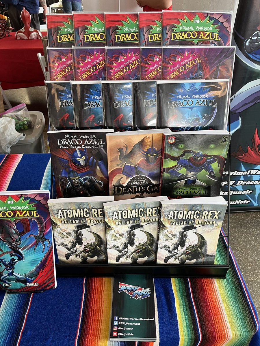 PW_DracoAzul's tweet photo. The Kaiju Brooklyn festivities have begun!
#kaijubrooklyn #dracoazul #primalwarriordracoazul #kaiju #mecha https://t.co/7Xotv4PhnO