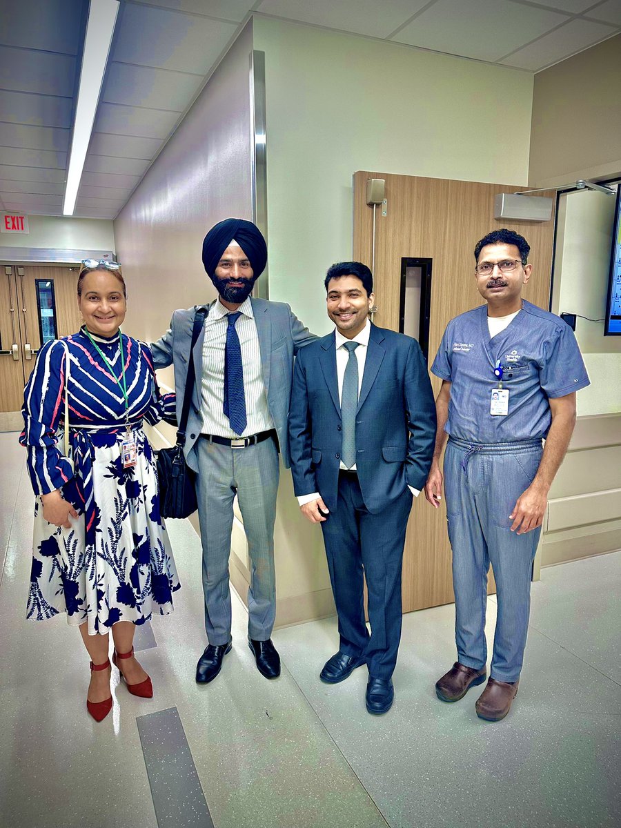 Had an amazing time visiting <a href="/UTSanAntonio/">UTSA</a> GI and liver transplant divisions, and touring their state-of-the-art advanced endoscopy unit with #TarunjeetKlair, <a href="/ChahalPrabhleen/">Prabhleen Chahal MD,MASGE,FACG</a> and #HariSayna 

Thrilled to have presented the Transplant Grand Rounds on the rapidly expanding role