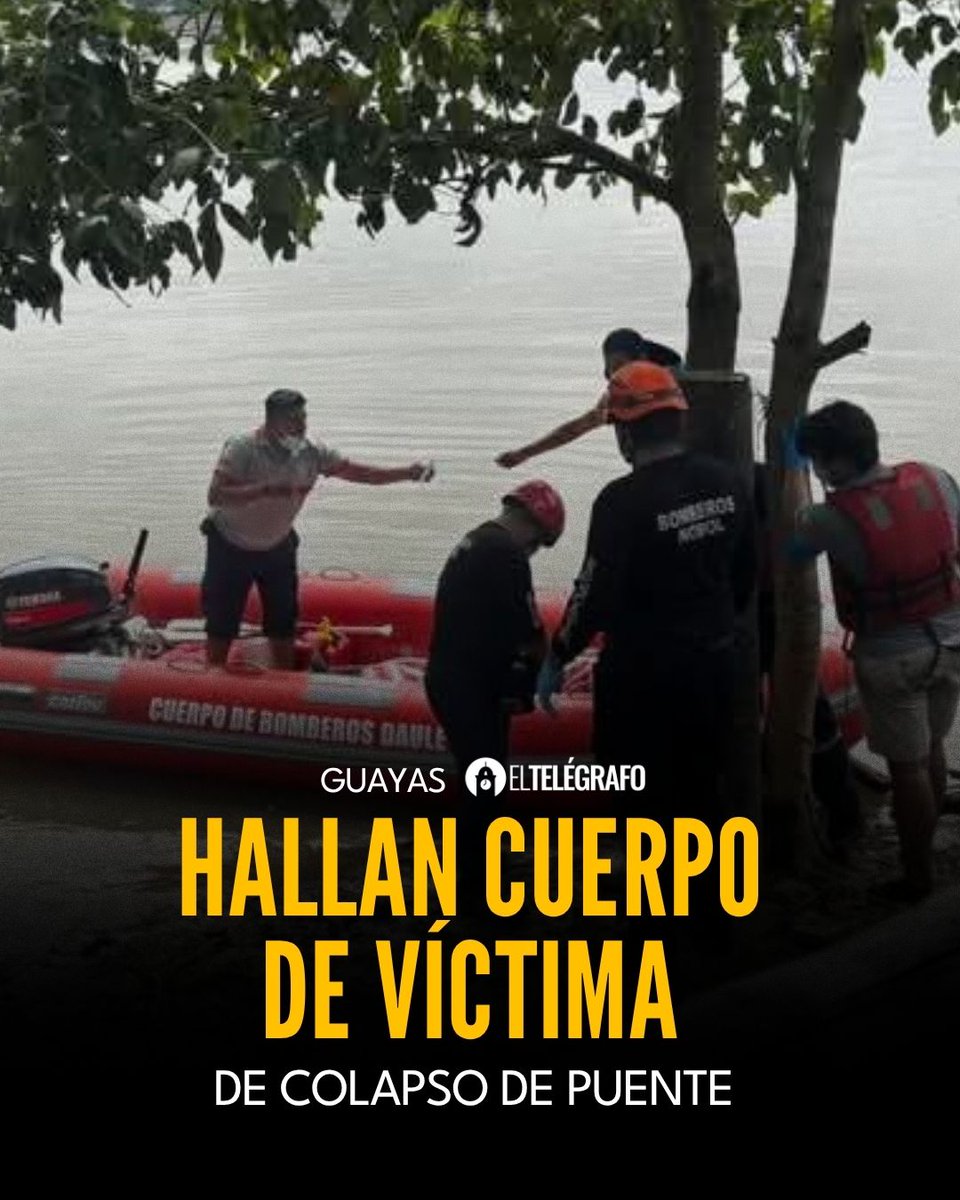 #Nacionales | Fue localizado el cuerpo de Freddy Castro, quien se encontraba desaparecido debido al colapso del puente Gonzalo Icaza Cornejo, en Guayas. #LéaloEnET: is.gd/xKKqxt