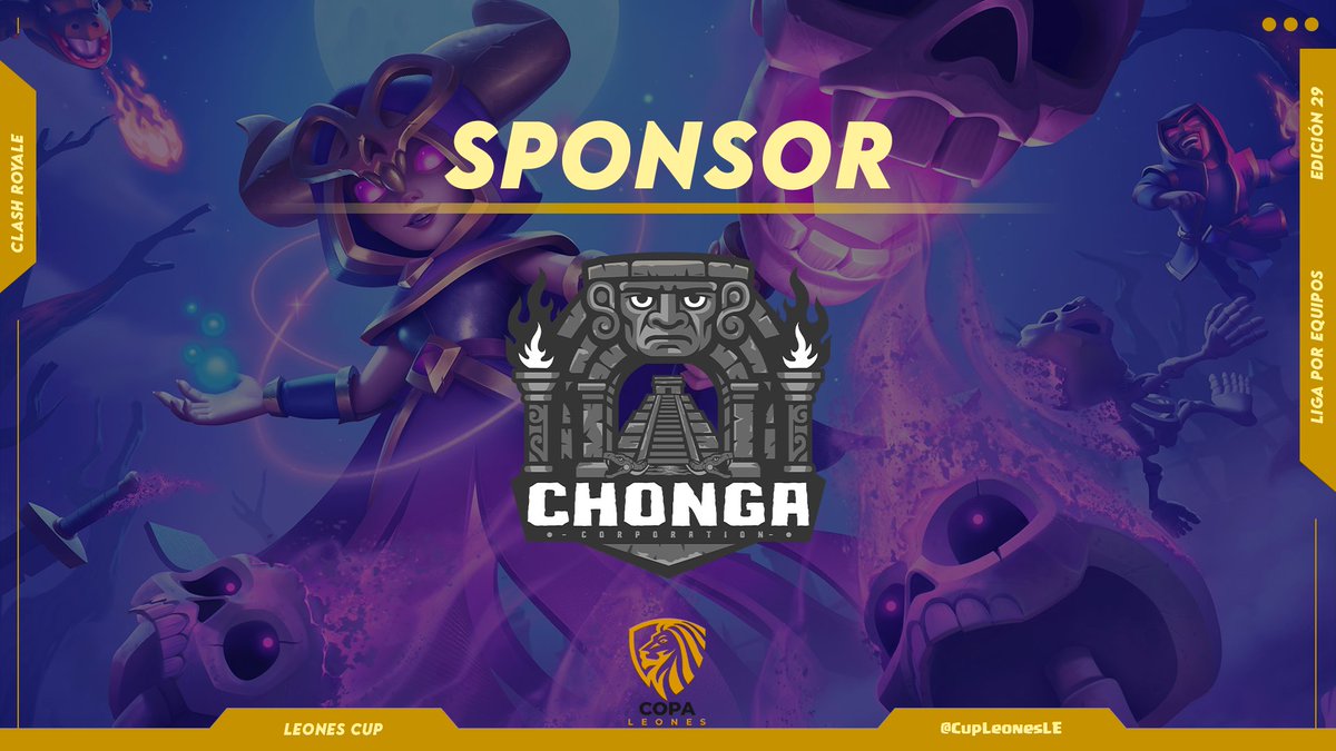 Leones Cup (@cupleonesle) on Twitter photo #ClashRoyale
Presentamos al Sponsor <a href="/chonga_man/">Chonga Man</a> quien nos esta ayudando con 40usd para nuestra copa.
Le damos un agradecimiento y gracias por apoyar nuestra competencia!!! #ClashRoyale
Presentamos al Sponsor <a href="/chonga_man/">Chonga Man</a> quien nos esta ayudando con 40usd para nuestra copa.
Le damos un agradecimiento y gracias por apoyar nuestra competencia!!!
