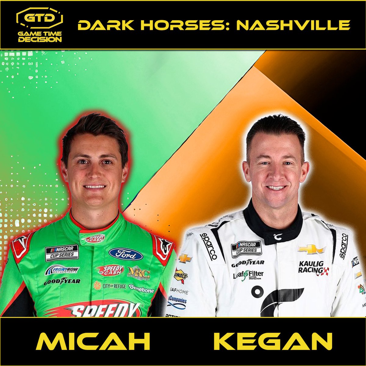 GTD_2024's tweet photo. Our picks for this weekend of Motorsports! Let us know who you think takes home the guitar in Nashville, and if you think anyone can challenge McLaren in Spain #nascar #f1 #formulaone #racing https://t.co/UBAFDpdjJU