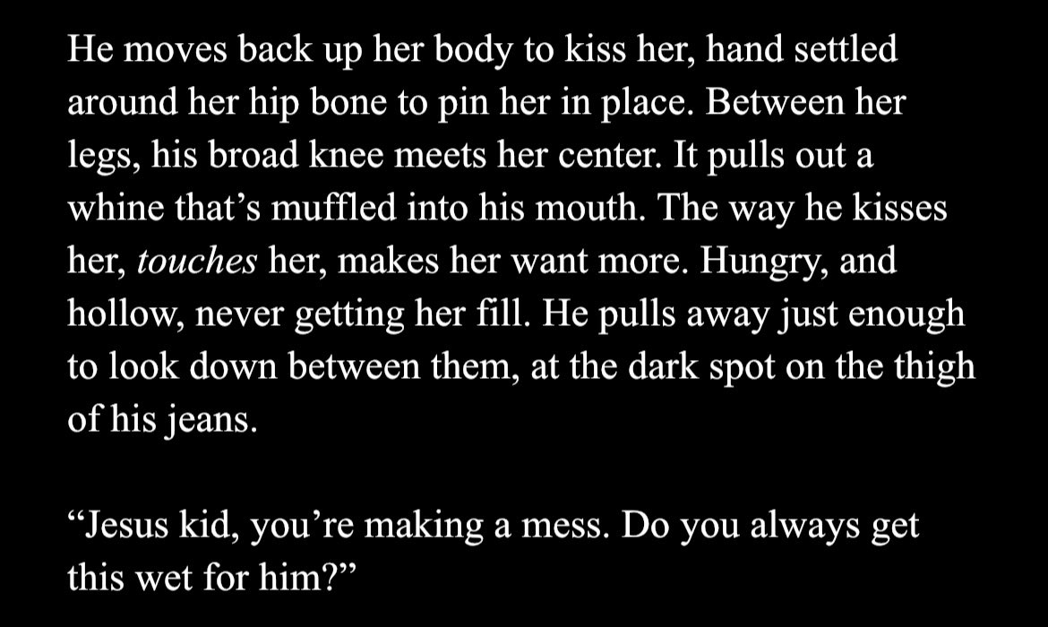 hoes_wallow's tweet image. if I don’t write a smutty oneshot every once in awhile I’ll go crazy
omarkhelly sad smut up now: archiveofourown.org/works/66070864