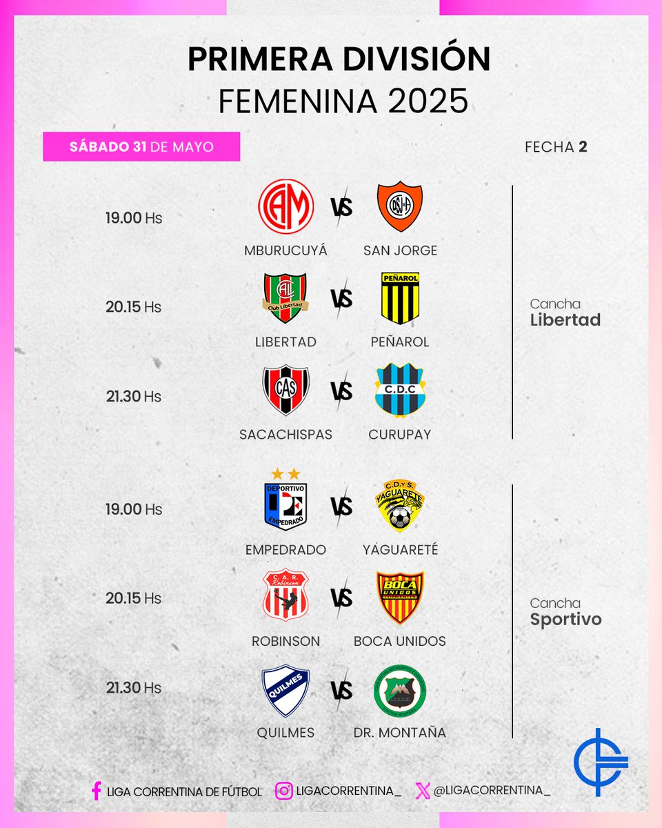 👩🏽 Esta tarde y esta noche se va a jugar la fecha 2️⃣ del Torneo de Primera División Femenina 🏆 y las pibas están listas para salir a la cancha 👩🏻‍🦰⚽️

#NuestraLiga