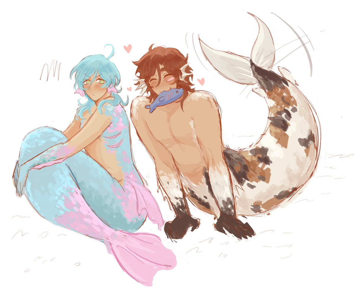 last minute mermay art 😊 #madakana