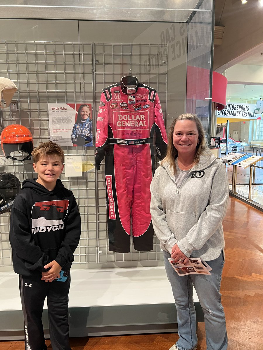 Sarah Fisher (@sarahfisher) on Twitter photo Had a great day visiting <a href="/thehenryford/">The Henry Ford</a> and seeing the Drive to Win exhibit presented by <a href="/GM/">General Motors</a>. What a huge honor to be a part of it!! Had a great day visiting <a href="/thehenryford/">The Henry Ford</a> and seeing the Drive to Win exhibit presented by <a href="/GM/">General Motors</a>. What a huge honor to be a part of it!!