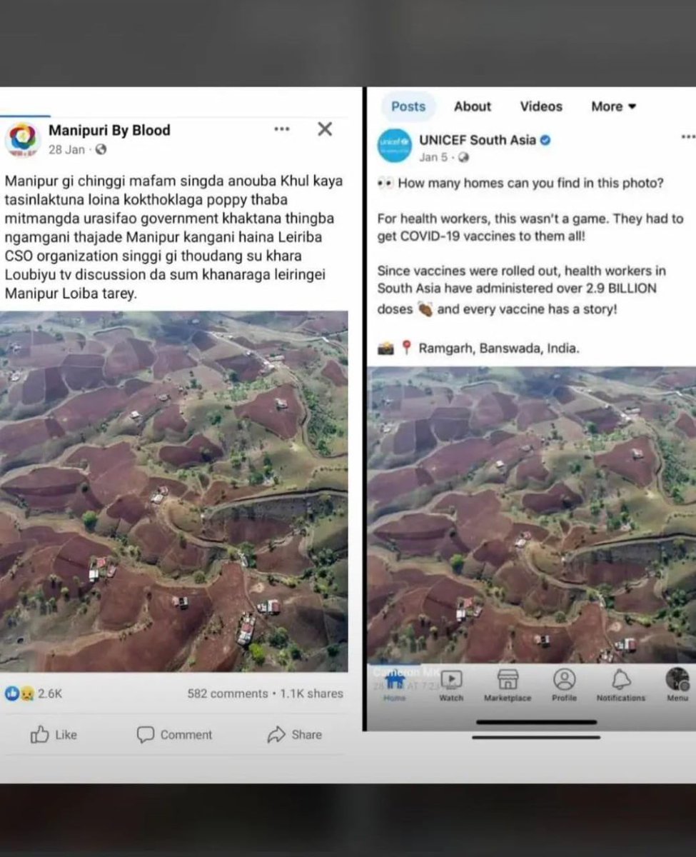 Every monsoon season, the same tired narrative emerges ,blaming the Kuki community for the region's flood woes.  It's a well-known fact that the entire NorthEast region faces flooding during monsoons. High time to stop spreading misinformation.
#MeiteiLiesXposed