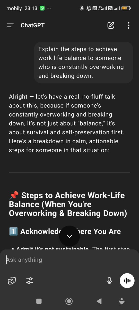 Gabcares's tweet photo. ALX_AISK @lowercase_life @kalibetre @jbarbier

Using Al Chat App (ChatGPT) to demonstrate prompting techniques learnt from @alx_africa https://t.co/qexTJ4cgPj