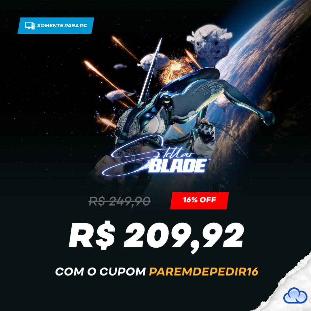 STELLAR BLADE CHEGOUUUUUUUU COM UM CUPOM LENDÁRIO 🔥

Aproveite o Stellar Blade com 16% OFF usando o cupom PAREMDEPEDIR16 🤣

O Estagiário não AGUENTAVAMAISVOCÊSPEDINDOESSEJOGO!

Parcele em até 6X SEM JUROS!

Cupom com unidades LIMITADAS

EU QUERO: ow.ly/x26k50W1MB7