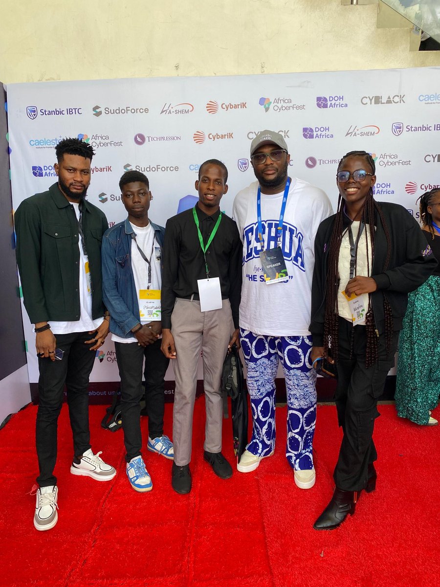 Getting this Framed 

So when I feel like quitting, I look up at it and keep the ball rolling again.

Looking forward to more Cybersecurity events to Network 

Thanks #africacyberfest