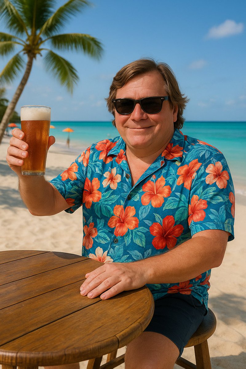 Little trip to Barbados. Can’t beat the sun and the ladies.