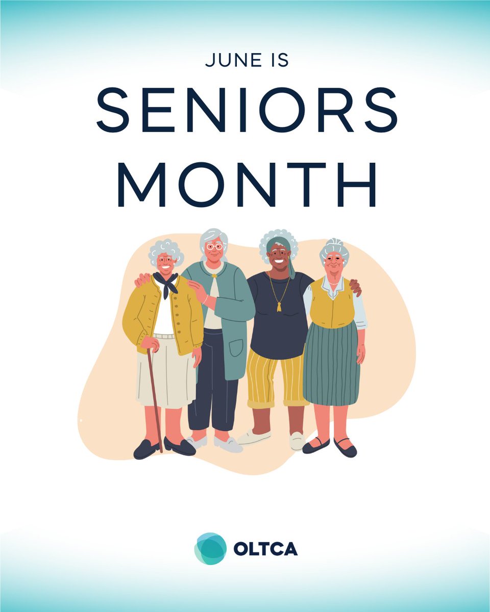 June is #SeniorsMonth – a time to honour the stories, strength, and contributions of older adults in long-term care and beyond.

It’s about building a system that supports aging with dignity, connection, and care rooted in community.

Let’s celebrate seniors — and commit to a