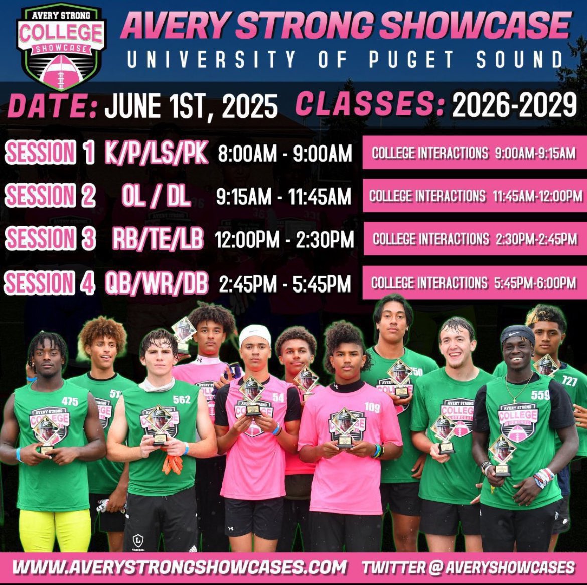 max gibson (@gibson16max) on Twitter photo I will be competing in session 4 on Sunday! <a href="/AveryShowcases/">Avery Strong Showcases</a>
<a href="/B12PFootball/">Big12Performance</a> <a href="/PapermakerFB/">Camas Papermakers Football</a> I will be competing in session 4 on Sunday! <a href="/AveryShowcases/">Avery Strong Showcases</a>
<a href="/B12PFootball/">Big12Performance</a> <a href="/PapermakerFB/">Camas Papermakers Football</a>