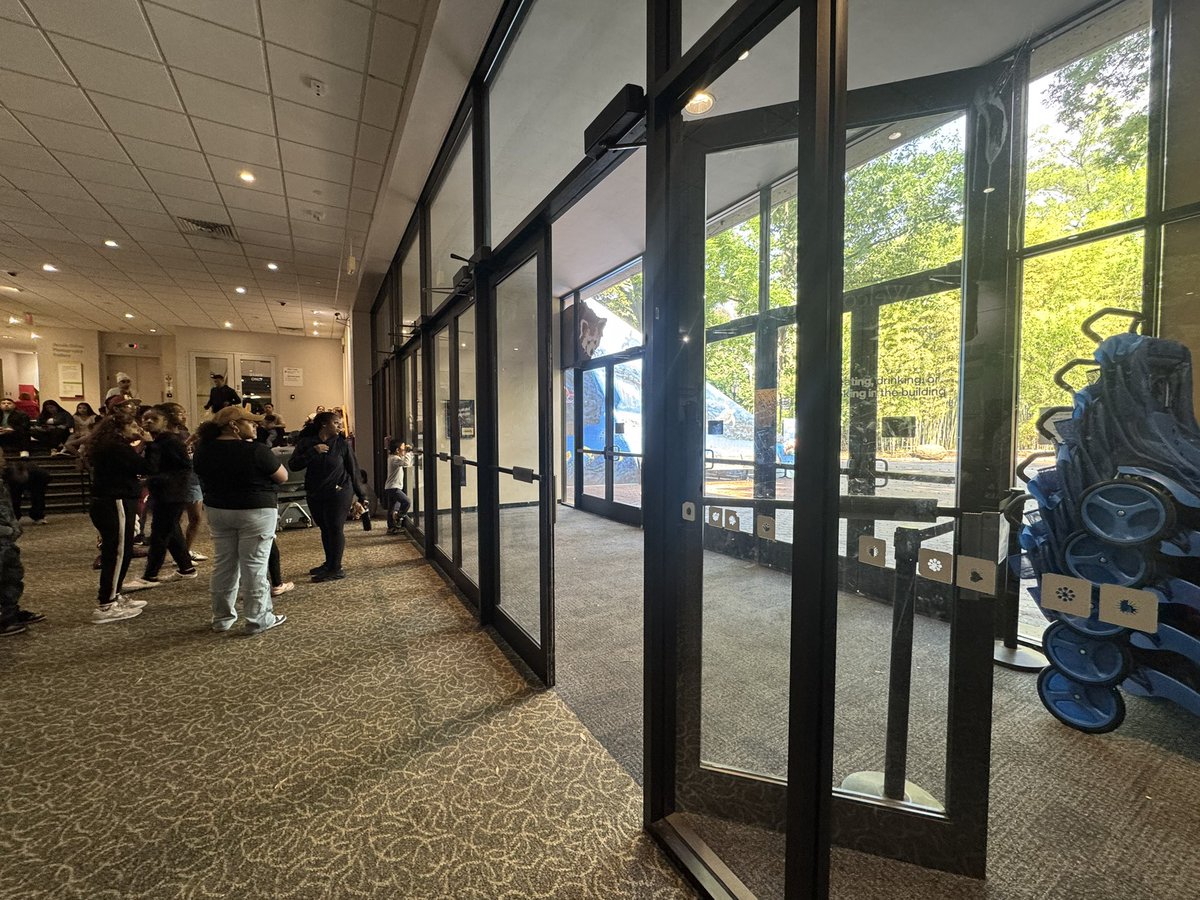 Currently at the Smithsonian National Zoo in DC where there is an active shooter on the premises. Police are here, the shooter is still believed to be active. 

Currently herded  into the visitor center.