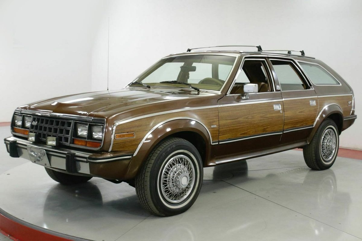 1980 AMC Eagle with the wood panel sides

I've not seen a car this beautiful in a long time