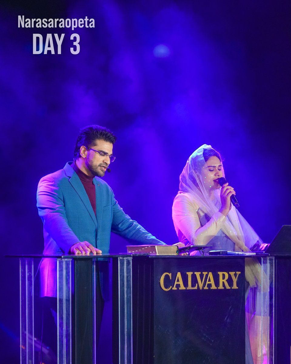 DrJayapaul's tweet photo. FINAL DAY – BLESSED REVIVAL MEETING | NARASARAOPETA | MAY 29, 2025
What a glorious and Spirit-filled finale to our revival meeting!
#drjayapaul #nmichaelpaul #samisymphonypaul #narasaraopeta #revivalmeeting #blessed https://t.co/Z11VW2WTjq
