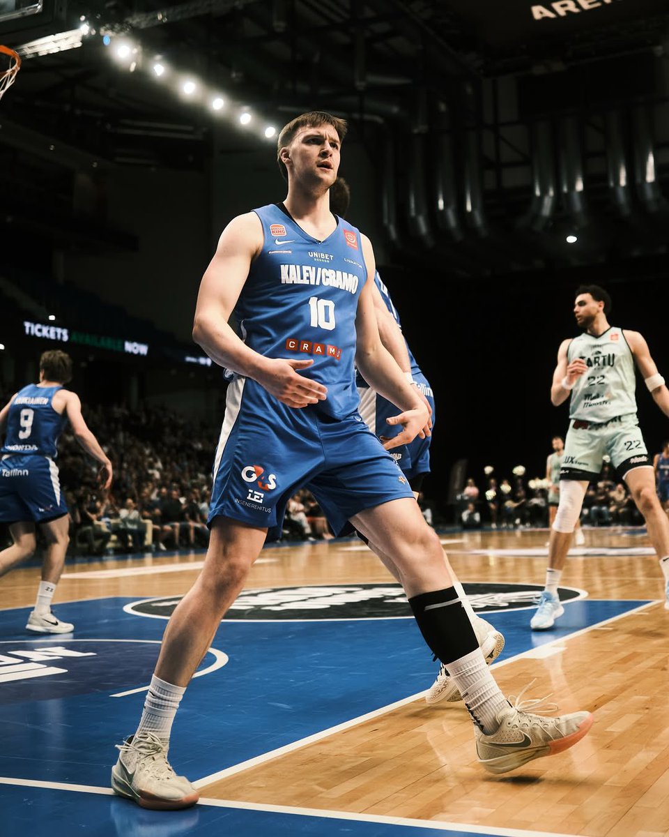 Hugo Toom was the top scorer of the Estonian Championship final, putting up 19 points and grabbing 6 rebounds, making a significant contribution to Kalev/Cramo’s title-winning victory