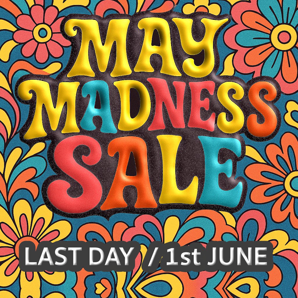 Turn2on's tweet image. 1 DAY to the end of the MAY MADNESS SALE!
9USD only REs at sale:
- SMALL STORM
- BAD STORM
- BASS PUMP
- TWENTY-SIX EQ
- STUDIOCOMP
- BNDP556
- FDBKSPR560
- HARMBOOST
- NSGATE
- MIDBOOSTER
- AUTOLEVEL
- POLYRES
- ANGRYCOMP
reasonstudios.com/shop/deals/?de…