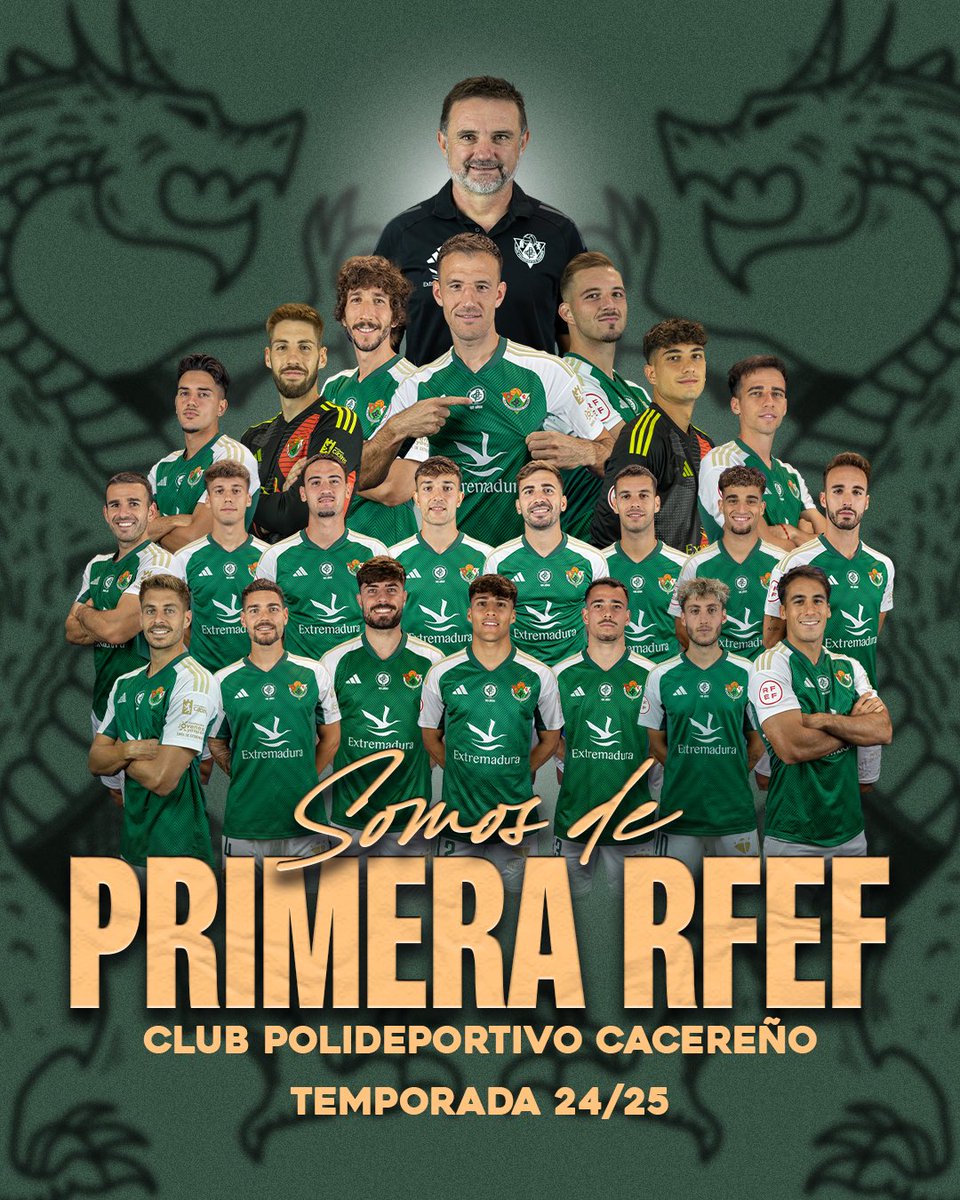 CP Cacereño (@cpcacerenosad) on Twitter photo 💚 ¡¡¡𝓔𝓵 #𝓒𝓟𝓒𝓪𝓬𝓮𝓻𝓮𝓷̃𝓸 𝓮𝓼 𝓔𝓠𝓤𝓘𝓟𝓞 𝓭𝓮 @𝓟𝓻𝓲𝓶𝓮𝓻𝓪_𝓡𝓕𝓔𝓕!!! 🙌🥳🎉🎊
©️ <a href="/mafiadelarte/">Mafia del arte Audiovisual</a>
#CacereñoPrimeraFederación
#LaOrdenDelDecano #AúpaCPC 💚 ¡¡¡𝓔𝓵 #𝓒𝓟𝓒𝓪𝓬𝓮𝓻𝓮𝓷̃𝓸 𝓮𝓼 𝓔𝓠𝓤𝓘𝓟𝓞 𝓭𝓮 @𝓟𝓻𝓲𝓶𝓮𝓻𝓪_𝓡𝓕𝓔𝓕!!! 🙌🥳🎉🎊
©️ <a href="/mafiadelarte/">Mafia del arte Audiovisual</a>
#CacereñoPrimeraFederación
#LaOrdenDelDecano #AúpaCPC