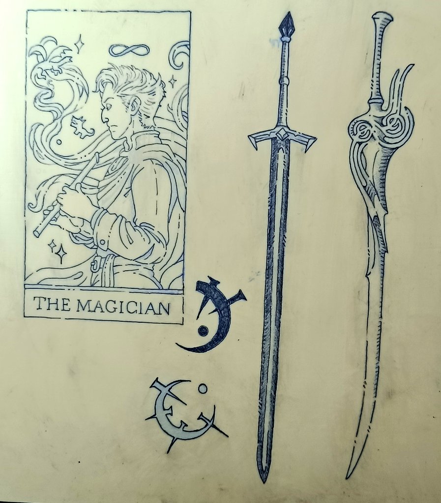 Hay que hacer unos retoques al diseño pero... Se ha podido señores!!! Mañana por la tarde subo la flash tatto con estos diseños... Y alguno más 😉