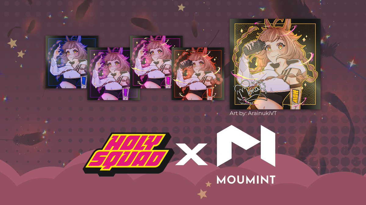 Ich bin Teil der HOLY x Moumint Collection !

Ihr erhaltet bis zum 08.06. täglich 10 kostenlose Packs!
Zieht ihr goldene Artefakte könnt ihr euch außerdem tolle Preise sichern.
Für den 1. des Leaderboard lässt HOLY sogar ein Jahresabo springen!

➡️moumint.com/collections/Ud…

Werbung