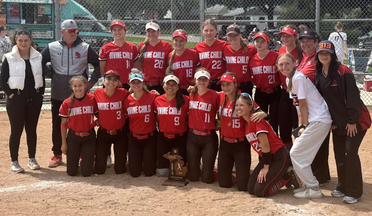 DCHS Athletics (@divinechildathl) on Twitter photo Congrats to the softball team, which today beat Melvindale in the final at Annapolis to capture a district title. The Falcons advance to the regional next weekend at Clarenceville. Great job, ladies. <a href="/DivineChildSch/">Divine Child Catholic Schools</a> <a href="/DC1958/">Divine Child HS</a> <a href="/DivineVarsity/">DC Varsity Club</a> <a href="/divinechildsb/">Divine Child High School Softball</a> <a href="/CHSL1926/">Catholic League</a> <a href="/MHSAA/">MHSAA</a> Congrats to the softball team, which today beat Melvindale in the final at Annapolis to capture a district title. The Falcons advance to the regional next weekend at Clarenceville. Great job, ladies. <a href="/DivineChildSch/">Divine Child Catholic Schools</a> <a href="/DC1958/">Divine Child HS</a> <a href="/DivineVarsity/">DC Varsity Club</a> <a href="/divinechildsb/">Divine Child High School Softball</a> <a href="/CHSL1926/">Catholic League</a> <a href="/MHSAA/">MHSAA</a>