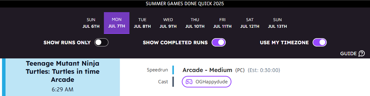 “Old Guy” Happydude 👉 FTK2 (@oghappydude) on Twitter photo One year later.... And I'm on the <a href="/GamesDoneQuick/">Games Done Quick 🔜 #SGDQ2025</a> #SGDQ2025 schedule.
Thank you everyone <3
The announcement was a month ago but I'm active on the Blue account more than here. One year later.... And I'm on the <a href="/GamesDoneQuick/">Games Done Quick 🔜 #SGDQ2025</a> #SGDQ2025 schedule.
Thank you everyone <3
The announcement was a month ago but I'm active on the Blue account more than here.