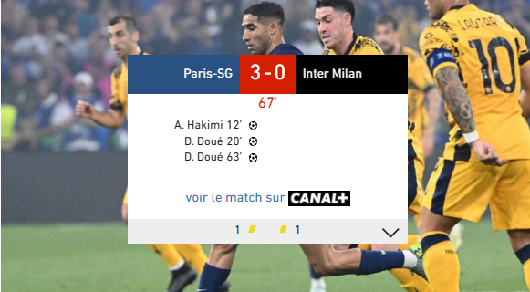 Je ne suis pas fan du PSG mais là, je reconnais que c'est une sacrée équipe, un vrai collectif, des joueurs magnifiques.
Quel spectacle!
