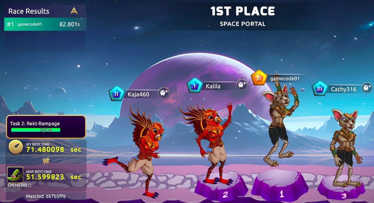 gamecode01's tweet image. Running #tevaera #Web3Innovation #PlayToEarn #BlockchainGaming #GameFi #MetaverseGaming #CryptoGaming #NFTGaming #Web3Gaming