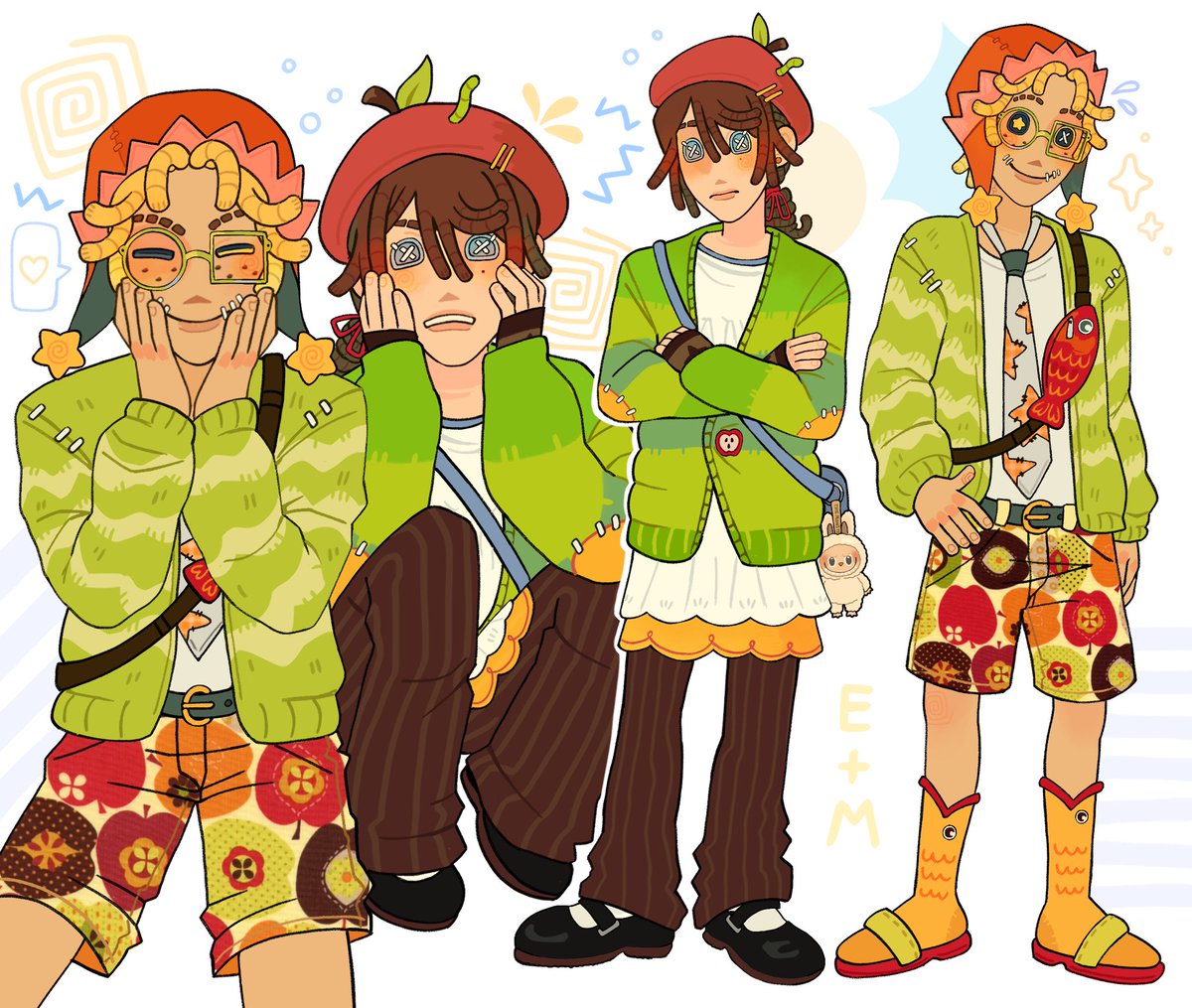 gellyplanet's tweet image. cutesy edmike (๑¯◡¯๑) 
#IdentityV