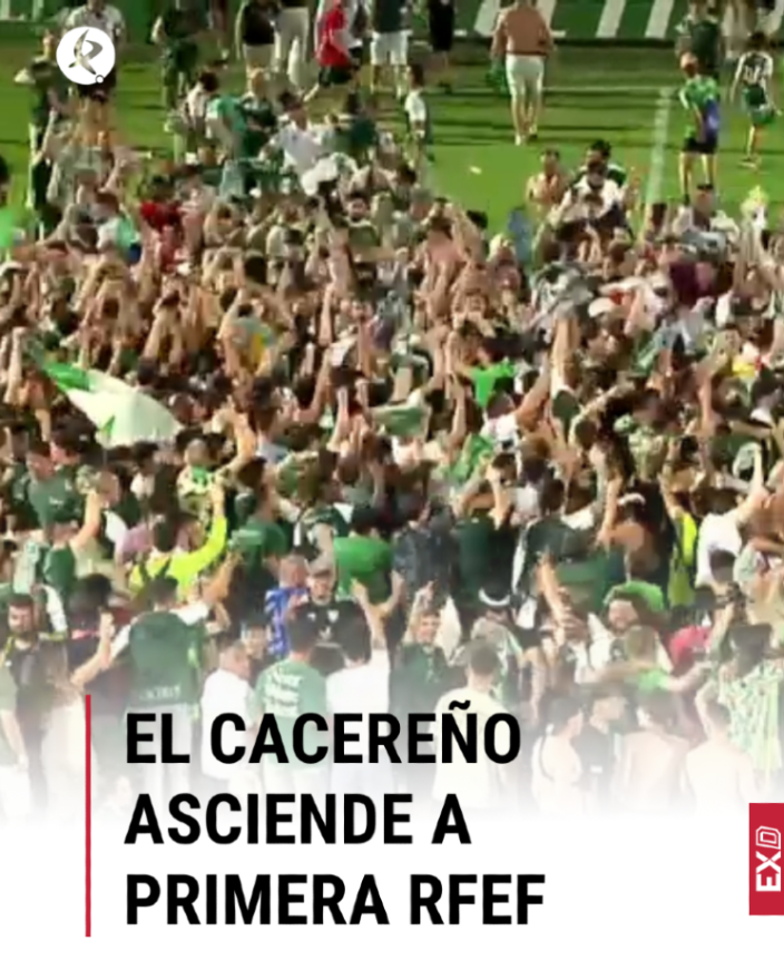 🟩 ¡ÚLTIMA HORA! ¡EL C.P. Cacereño asciende a primera federación tras ganar 5-2 al C.D. Estepona. ¡Enhorabuena!