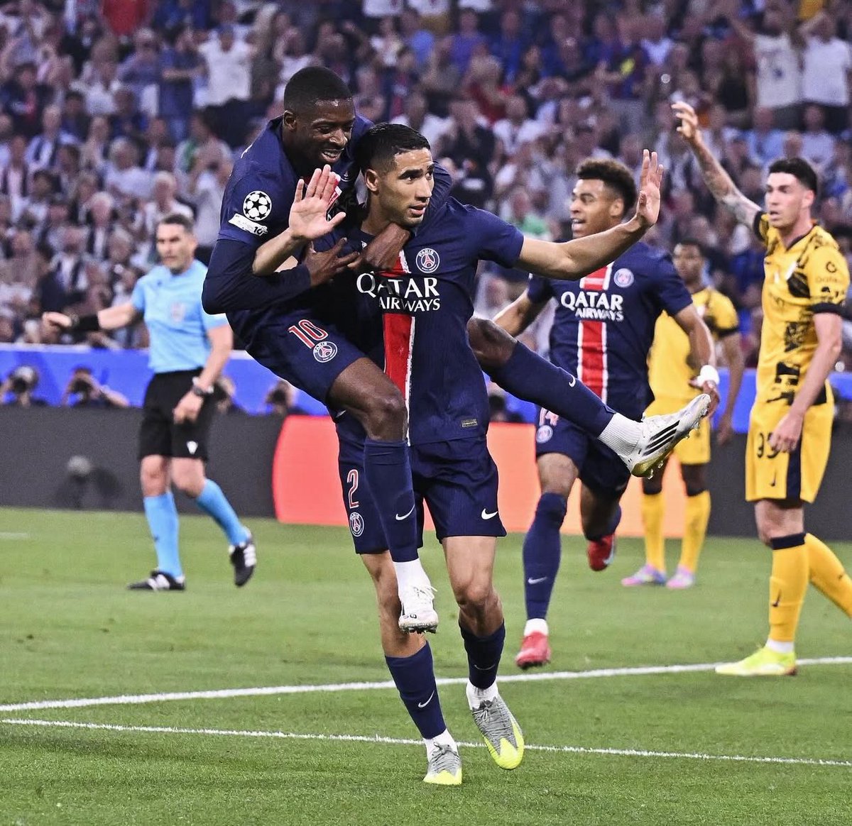 el Inter desvirgando a equipos de europa