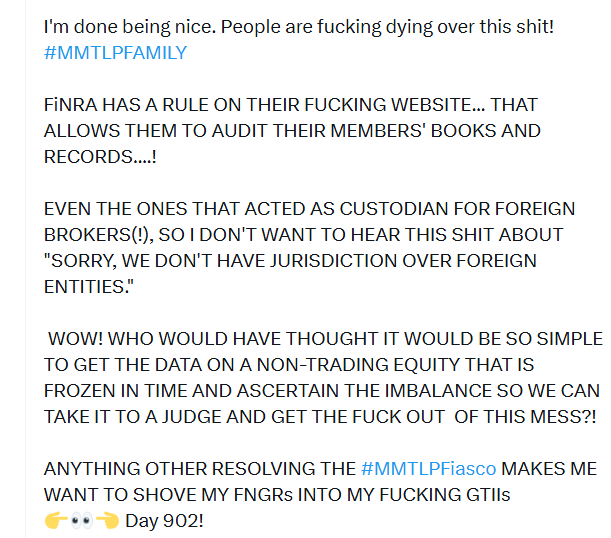 FlyEaglesFly529's tweet photo. Just when you think you've seen every asshole on X this fucking 🤡@MetaGuyMarduk opens his trap and attacks Anna who has done nothing but fight market corruption,starting with $MMTLP 🤦‍♂️
Now that she's uncovered more fraud and is speaking out, he's all butt hurt?
#WhatAFuckinLoser https://t.co/PUwnBr0u4y