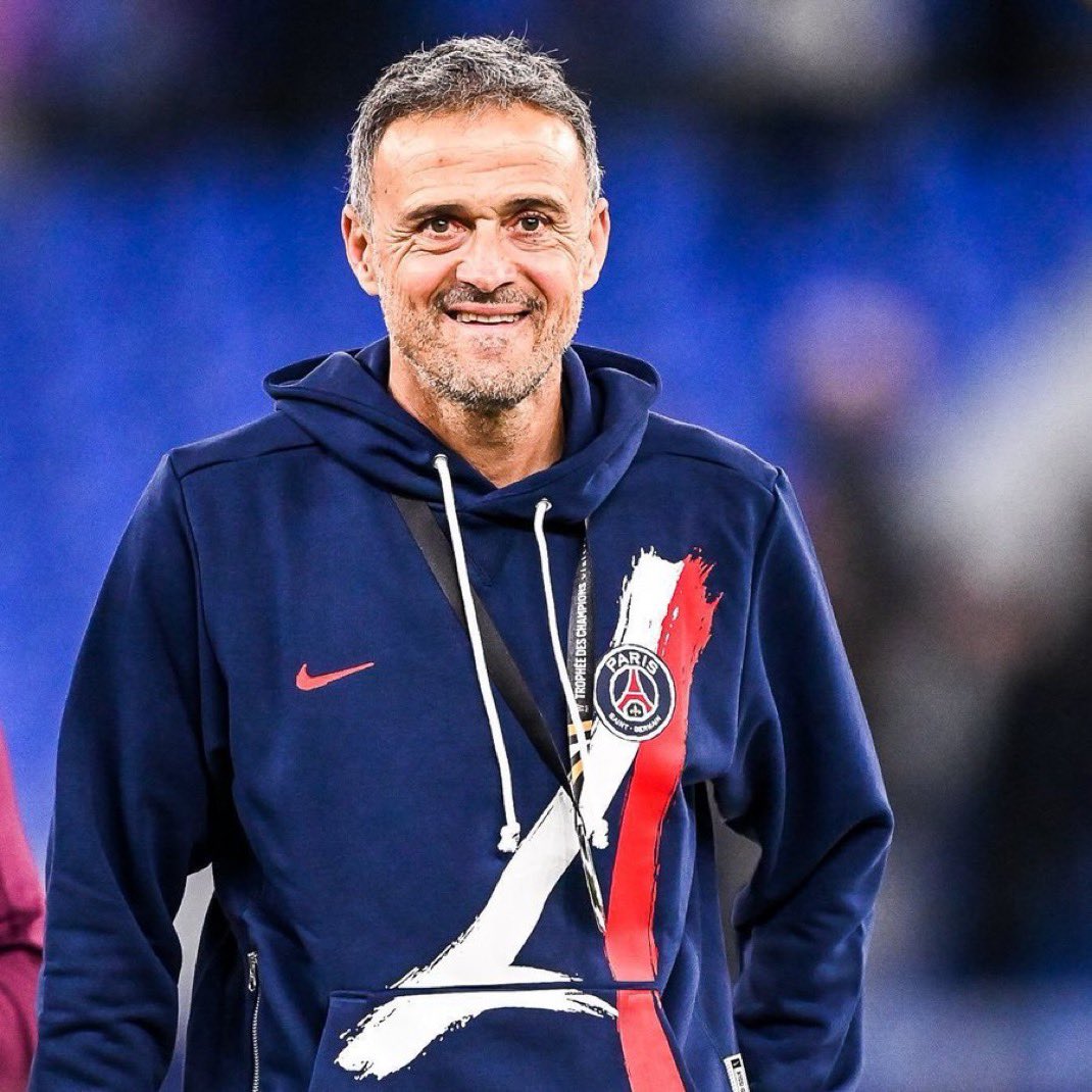 futtmais's tweet photo. "Acho que fui muito corajoso na temporada passada quando disse que teríamos um time bem melhor sem o Mbappé”

“Continuo achando que somos melhores, as estatísticas estão aí."

- Luís Enrique, técnico do PSG https://t.co/mjAUtcbwze